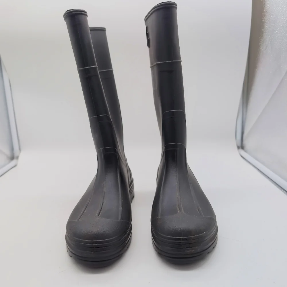 Northener Men's Black Rubber Boots Sz 4